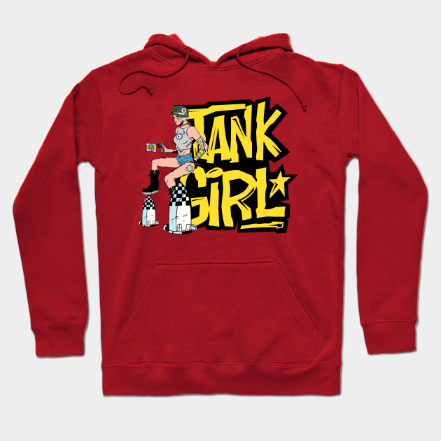 Tank Girl Pinup Tank Girl Hoodie TeePublic